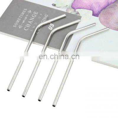 2021 Pouch Bag Cleaning Brush Gold Beer Reusable Drinking Straw Stainless Steel photo-3