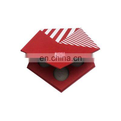 Luxury Pentagon Shaped Eye Cosmetics Package Makeup Palette Cardboard Cosmetic Package