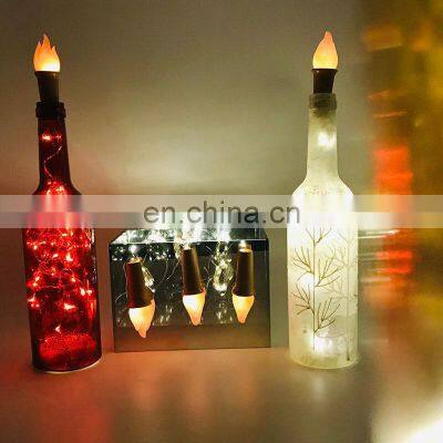 Battery Power for Wedding Holiday Christmas Party Led Wine cork bottle lights