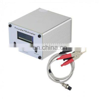 High-Precision Resistance Tester Milliohm Meter Accurate Milliohmmeter With USB Charging