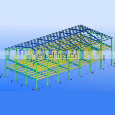 Prefab Steel Structure Building Without Roof and Wall Panel photo-5