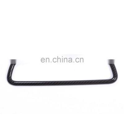 Carbon Fiber ABS Chrome Interior Rearview Mirror Cover Trim For BMW 3 4 Series X3 X5 X6 F15 F16 F25 F30 F31 F34 F32 F33 F36 E70