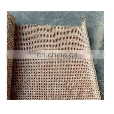 Square Mesh 100% Natural Rattan Cane Webbing Roll High Quality Best Selling for decor furniture from Viet Nam manufacturer