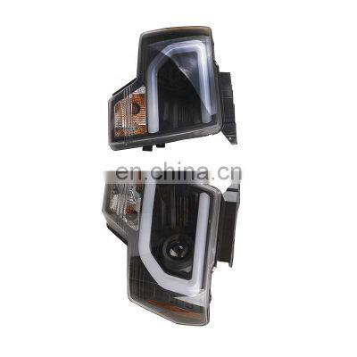 Auto LED Headlight for F-150 08-12 Car Accessories Black Head Lamp photo-2
