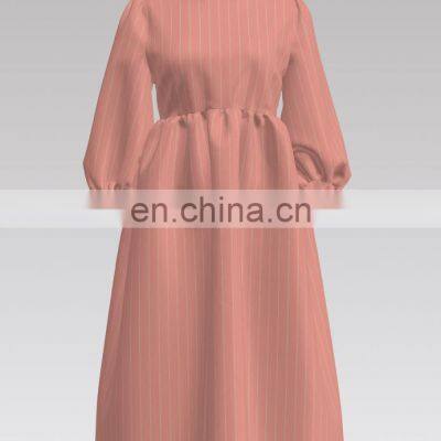 Super Comfortable Rayon Fabric Stripe Dyed Woven Fabric For Dress photo-2