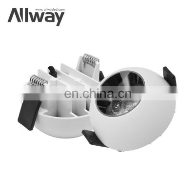 Top Quality Artistic Fashion Home Kitchen Dimming Aluminum Square 12Watt Ceiling Led Spotlights