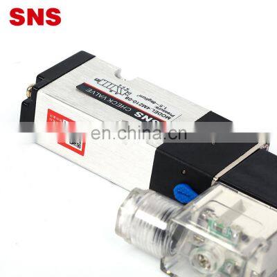 SNS 4M410-15 Series Aluminum Alloy Electric Coil DC Pneumatic Control Solenoid Valve