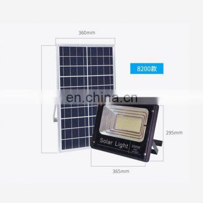 High Quality 25W 40W 60W 100W Light-Operated & Telecontrol Outdoor Solar Flood Light photo-4