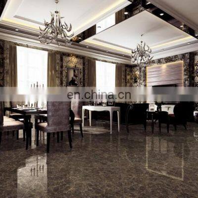 marble dark emperador tumbled marble tile