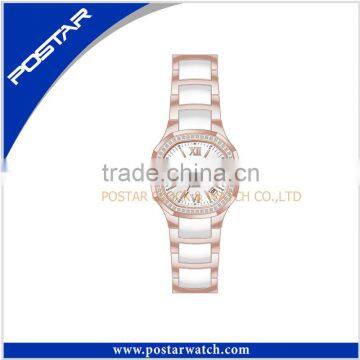 Stylish Minimalist Brand Watches Chain Band Ceramic Watch