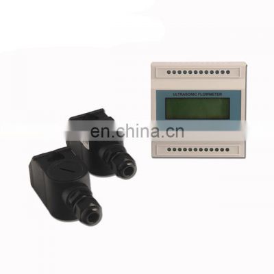 Taijia digital ultrasonic portable flow meter flowmeter clamp on ultrasonic flow meter