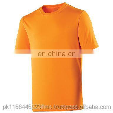 Round Neck Orange Best Summer Cheap Custom T-Shirt For Men Hot Sale Factory Direct Price Stylish Short Sleeve for Men