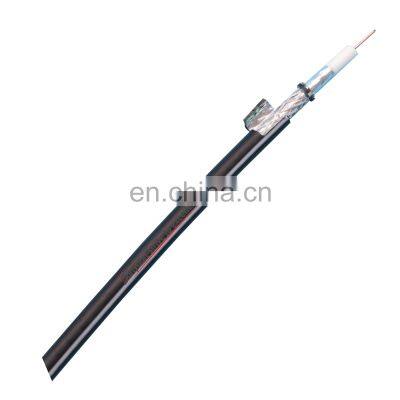 Cca Copper RG59 2dc Coaxial Cable Rg59 Coaxial Cable Coaxial CCS 18 AWG Black 1000ft photo-5