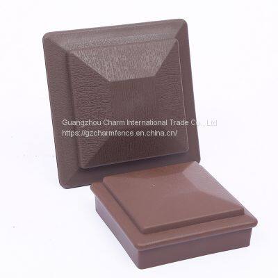 Guardrail Post Cap Spot Wholesale Scenic Spot Riverway Imitation Wood Guardrail Post Cap Fence Cover Yard Guardrail Post Cap photo-4