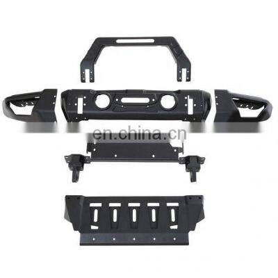 New design front bumper without lights exterior accessories for jeep wrangler JK and JL 2007-2021 4x4 offroad accessories