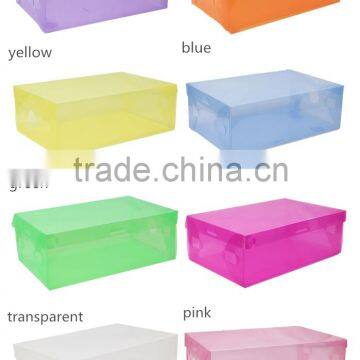 Household Decorative PP Clear Shoe Packaging Box With Handle Quality Choice photo-6