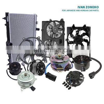 Ivanzoneko Universal Engine Auto Best Price 12V 24V  AC Electric Radiator Cooling Fan Motor For Toyota Hyundai Japanese car