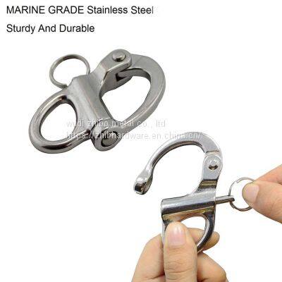 304/316 Stainless Steel Fixed Eye Snap Shackle photo-4