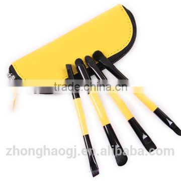 Multi-colored options yellow 4 pcs Top Quality eyeshadow brush