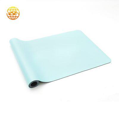 New Design Rubber PU Yoga Mat Foldable Eco Friendly Non Slip Manufacturer Supply photo-5