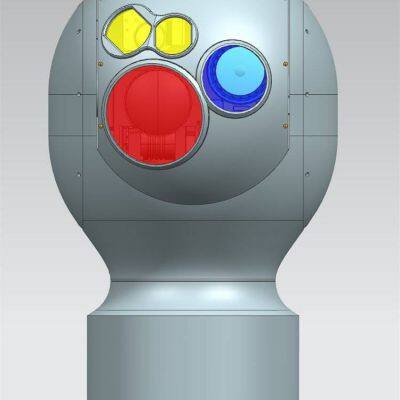 360 Degree Panoramic Thermal Imaging Radar System Monitoring System Automatic Tracking System Border Scanning Radar photo-4