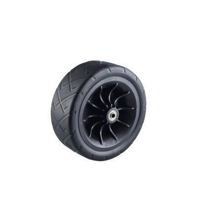 Best Selling Replacement Wheelbarrow PU Foam Tire Wheel of Lawn Yard Garden Cart Trailer Wagon