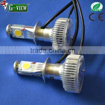 Ultrabright auto led headlight 2000lm 2nd generation h4 h7 h8 h11 h16 high power care led headlamp