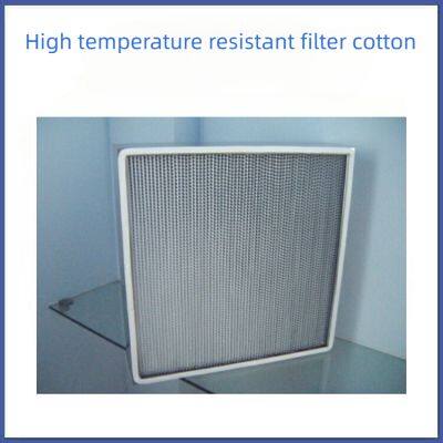 High Temperature Resistant 300 Degree High-efficiency Filter Screen High Temperature Resistant HEPA photo-4