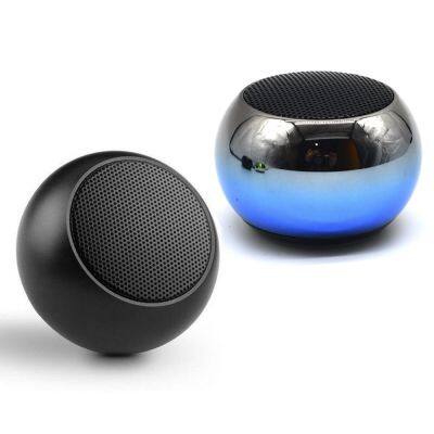 Top Seller Product In Alibaba OEM/ODM Metal Small Rechargeable Active Tiny Bass Portable Wireless Mini TWS Bluetooth Speaker