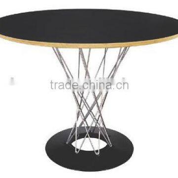 Cyclone table round shape modern dining table