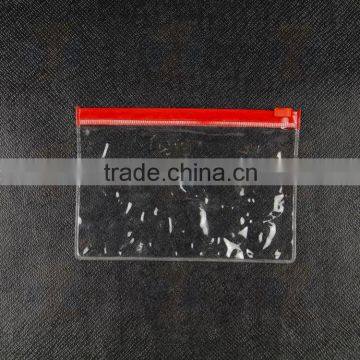 A4 Clear Pvc Zipper File Bag a5 Clear Pvc Document Bag With Red Zipper B5 Pvc Envelope Bag With Card Pouch photo-5