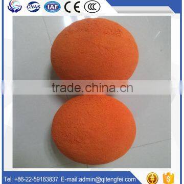 All colors concrete pipe sponge foam washing ball