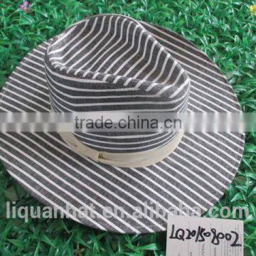 Foldable Wholesale Custom Promotional Straw Summer Sun Panama Hat photo-5