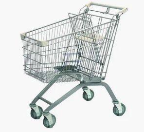 Supermarket Shopping Trolley Europe Style Mall Cart Store Trolley