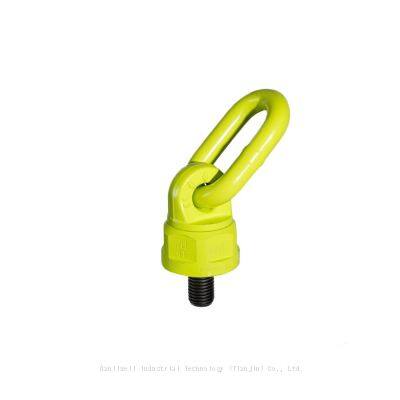 Customized CNC Machined High Load Steel Safety Engineered Swivel Hoist Ring M8 photo-3