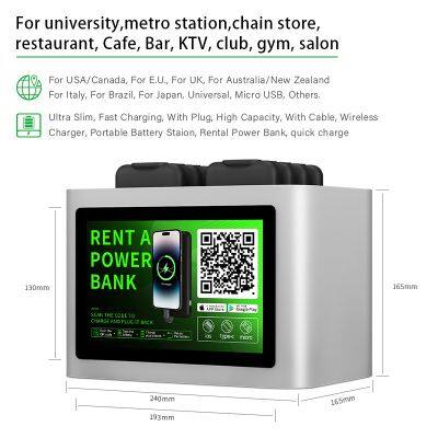Global - Oriented 8 - Port Shared Power Bank Cabinet: Reliable Manufacturer's Mobile Charging Solution photo-4
