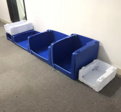 Plastic Stackable Picking Bin – Front Access Storage Solution for Clothing & Inventory photo-4