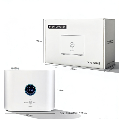 Professional Grade Low Oil Consumption Energy Saving Anhydrous Safe Formula Nebulizing Essential Oils Diffuser photo-2