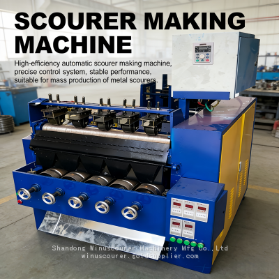 5 Needle Metal Scourer Production Machine Core Equipment for Cleaning Supply Factory