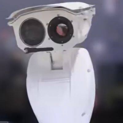 PC464A1 Dual-Spectrum PTZ Camera 640x512 Thermal 4MP Visible for Perimeter Security photo-1