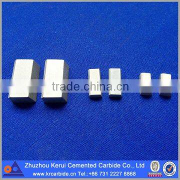 Type C brazed tips sintered carbide tips for turning tools supply direct from Zhuzhou manufacturer