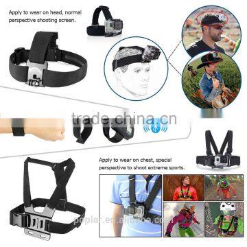 26-in-1 GoPros Accessory Kit for Gopros Hero2/3/3+/4/4 Session With L Size Carring Case