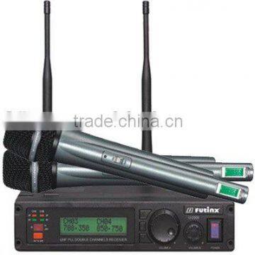 U-2000 UHF PLL ACT 2*64 channels wireless Microphone