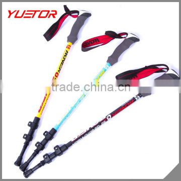 high quality external quick lock 80% carbon trekking pole climbing stick                        
                                                                                Supplier's Choice