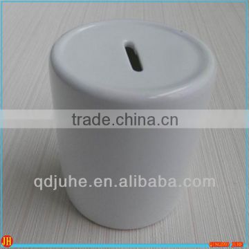 blank sublimation ceramic money pot