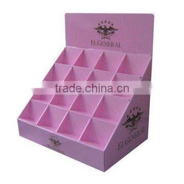 cardboard counter top pop display tabletop display rack display box