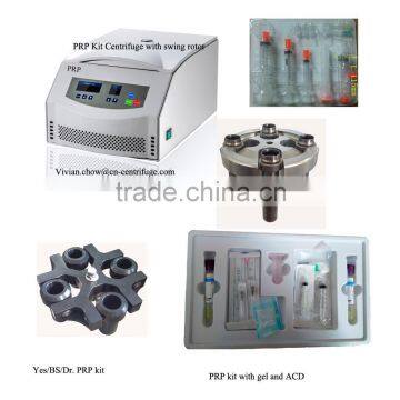 PRP kit Centrifuge for Yes or BS or Dr. PRP kit or Regenlab or Mycell PRP kit