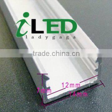 Good heat insulation aluminum profile for LED rigid strip and flexible strip