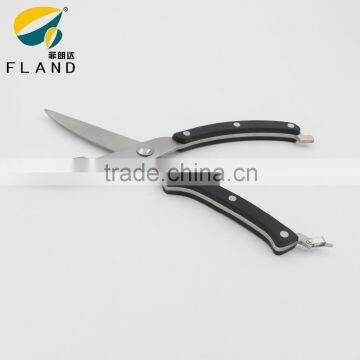 Factory Supply Sharp Made of Stainless Steel and Pom Handle Chicken Bone Scissors photo-2