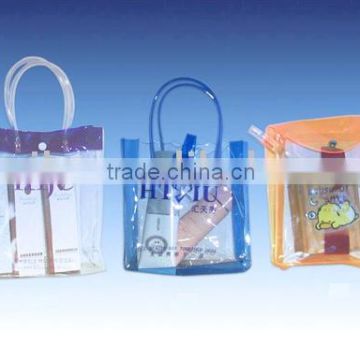 transparent cosmetic bag